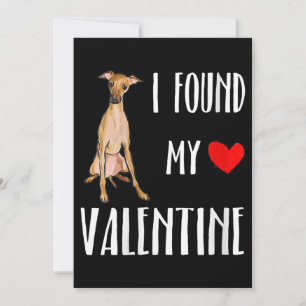 Tarjeta Festiva Mujeres Encontré Mi Día de San Valentín Lebrel Ita