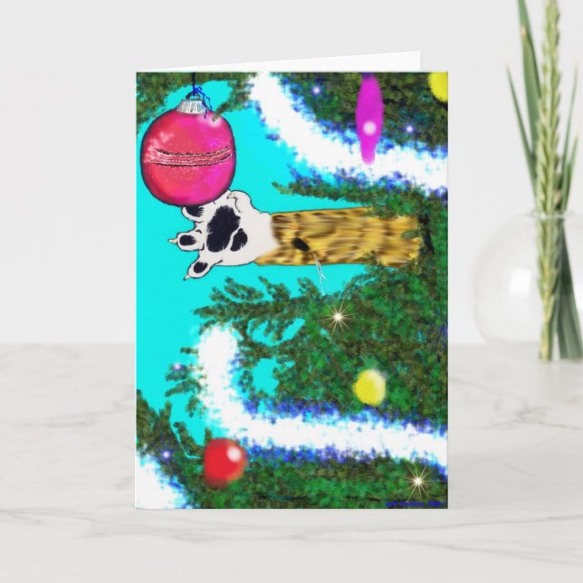 Tarjeta Festiva ¡mún gatito! (Anverso)