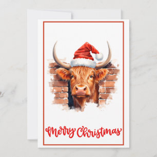 Tarjeta Festiva Muñeco de nieve Cheers & Chill