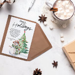 Tarjeta Festiva Muñeco de Nieve Navideño Plano Aquarela Lindo<br><div class="desc">Abraza el espíritu de la temporada con nuestra colección más reciente de tarjetas de Navidad planas, diseñadas para difundir alegría y felicidad entre socios comerciales, amigos y familiares queridos. Nuestra selección cuenta con una variedad de diseños festivos, cada uno creado para brindar calidez y alegría a tus mensajes navideños. Ya...</div>