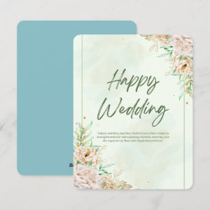 Tarjeta Festiva Murugi Moments Boda Wings Cards