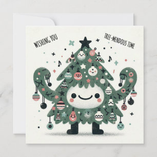 Tarjeta Festiva Músculo sonriente Tiempo Tremendo