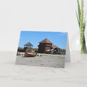 Tarjeta Festiva Museo de Viking