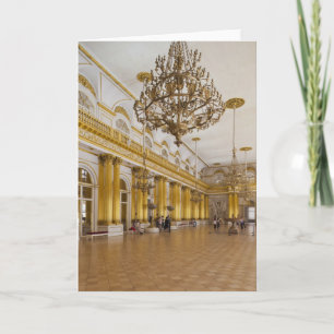 Tarjeta Festiva Museo Hermitage, Sala 191, Gran Salón