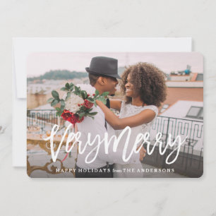 Tarjeta Festiva Muy morado