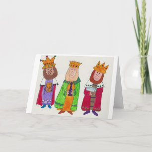 Tarjeta Festiva Muy tres reyes