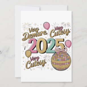 Tarjeta Festiva "Muy Vibes 2025"