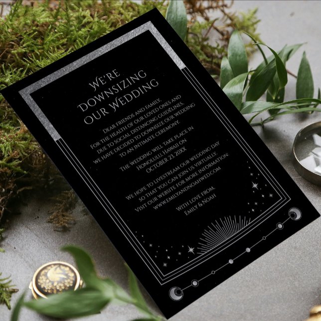 Tarjeta Festiva Mystical Black Silver Estamos reduciendo el tamaño (Subido por el creador)