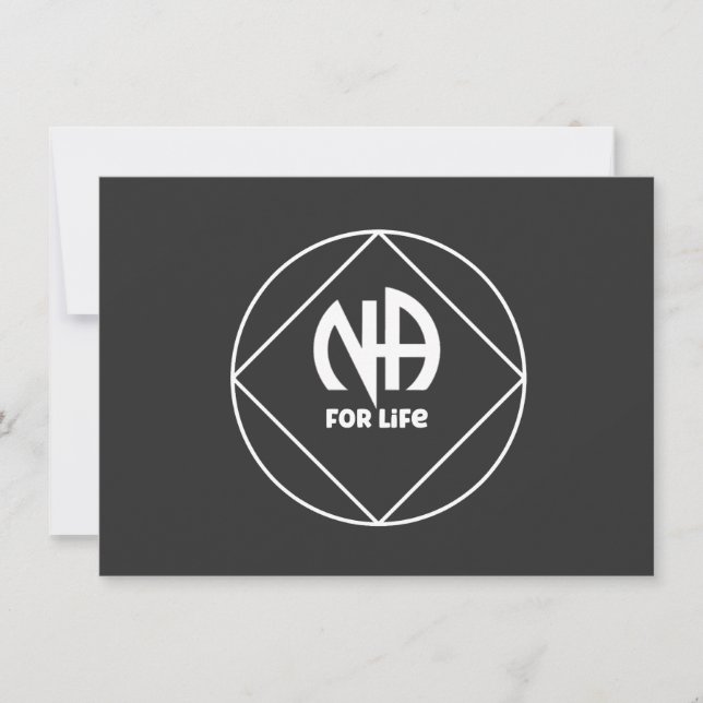 Tarjeta Festiva NA Por Vida (Anverso)