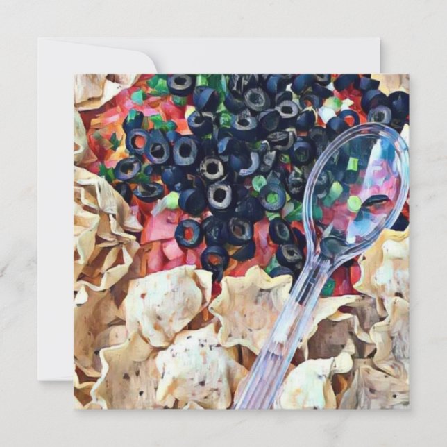 Tarjeta Festiva Nachos Nachos (Anverso)