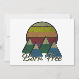 Tarjeta Festiva Nacido libre