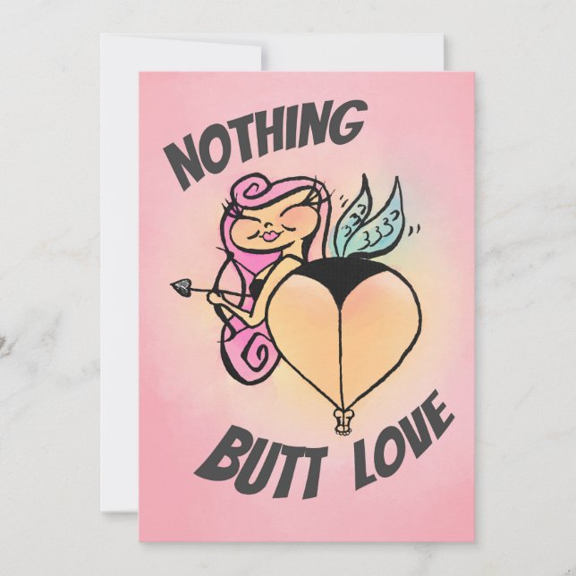 Tarjeta Festiva Nada empalma amor (Anverso)