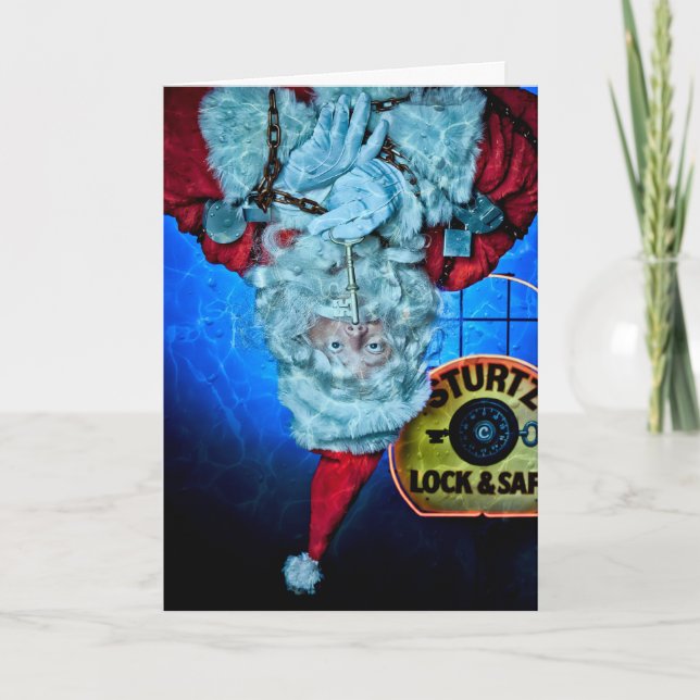 Tarjeta Festiva ¡Nadie escapa los días de fiesta! (Anverso)