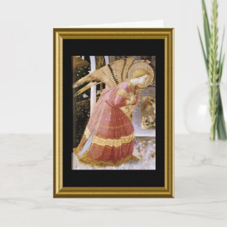 Tarjeta Festiva Natale de Buon - rezo de St Francis en italiano