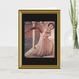 Tarjeta Festiva Natale de Buon - rezo de St Francis en italiano