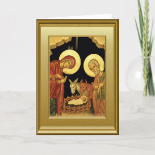Tarjeta Festiva Natividad