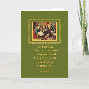 Tarjeta Festiva Natividad
