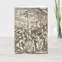 Tarjeta Festiva Natividad alemana por Jonas Umbach (c 1624-1693)