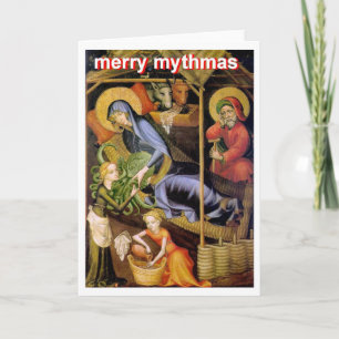 Tarjeta Festiva Natividad de Cthulhu