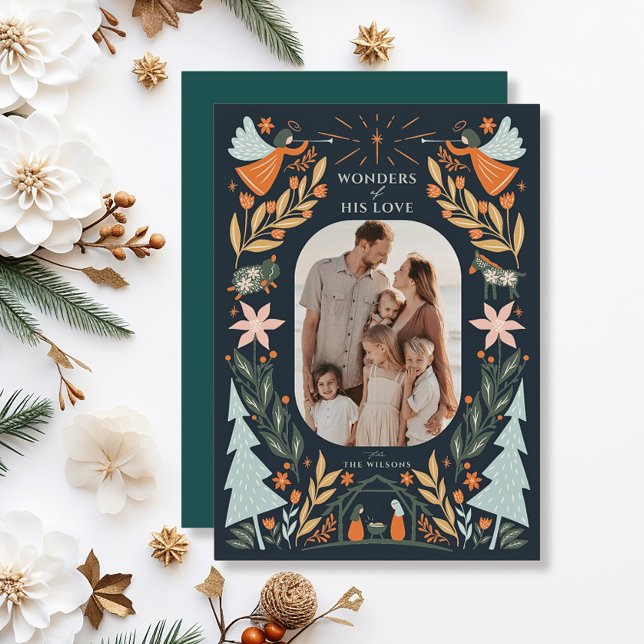 Tarjeta Festiva Natividad de los ángeles 2 Navidades de la marina  (Subido por el creador)