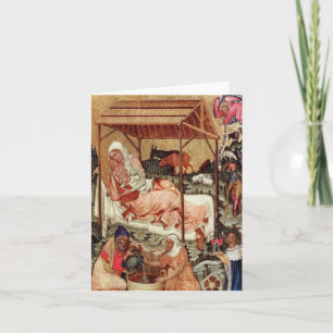 Tarjeta Festiva Natividad = Meister von Hohenfurth 1430.