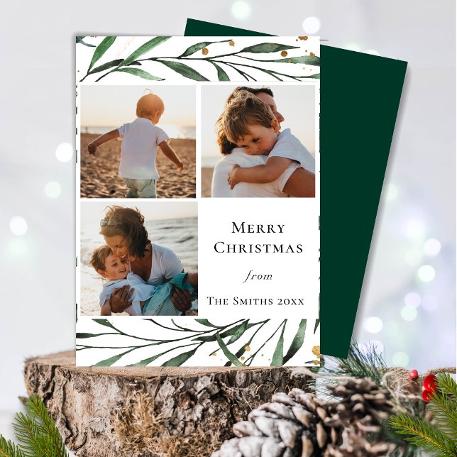 Tarjeta Festiva Naturaleza del invierno | Plano de flotación acuar (Subido por el creador)