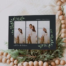 Tarjeta Festiva Naturalmente alegre | Elegante acuarela 3 Foto