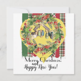 Tarjeta Festiva ¡Navidad!