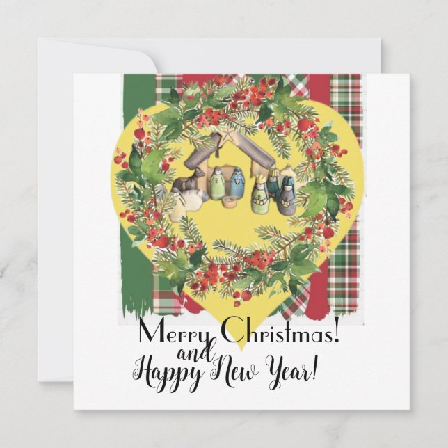 Tarjeta Festiva ¡Navidad! (Anverso)