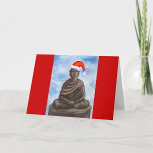 Tarjeta Festiva ¡Navidad Buda!