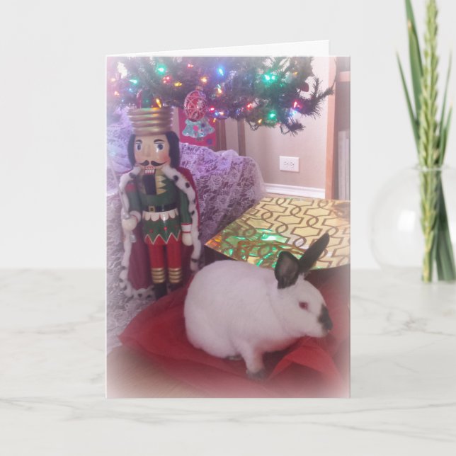 Tarjeta Festiva ¡Navidad californiano "de lúpulo"! (Anverso)