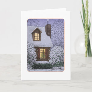 Tarjeta Festiva "Navidad de Carolina" por Gerry O'Neill