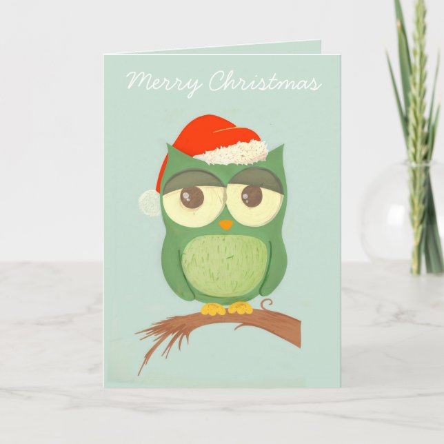Tarjeta Festiva ¡Navidad de HOwly! (Anverso)