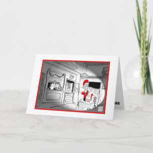 TARJETA FESTIVA NAVIDAD: "SANTA SECRETO "