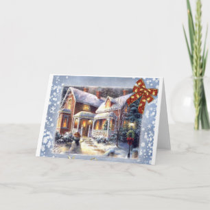 Tarjeta Festiva Navidad-Time