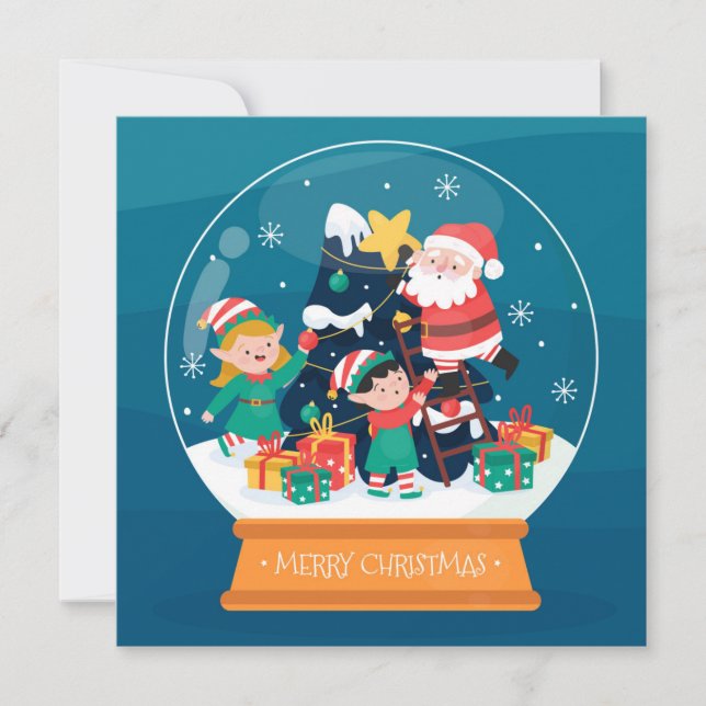 Tarjeta Festiva Navidades (Anverso)