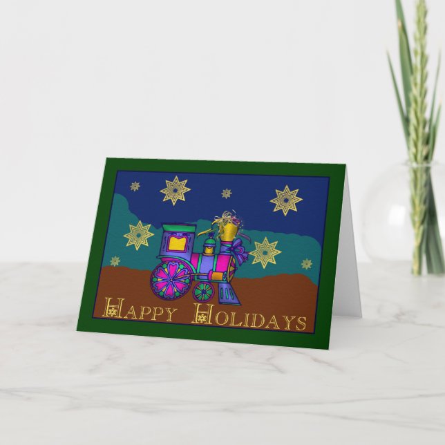 Tarjeta Festiva Navidades (Anverso)
