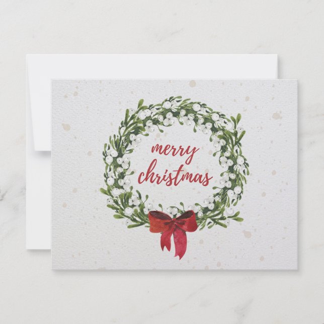 Tarjeta Festiva Navidades (Anverso)