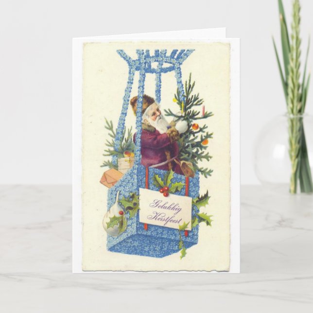 Tarjeta Festiva Navidades (Anverso)