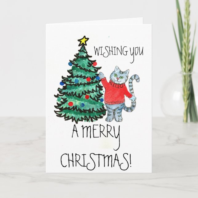 Tarjeta Festiva Navidades (Anverso)