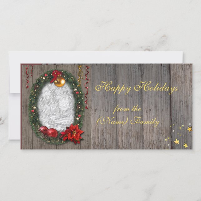 Tarjeta Festiva Navidades (Anverso)
