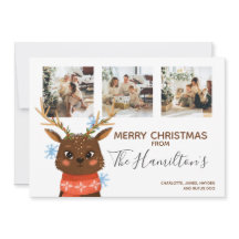 Navidades 3 Foto Reno Personalizado
