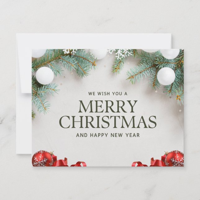 TARJETA FESTIVA NAVIDADES 5 (Anverso)