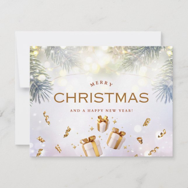 TARJETA FESTIVA NAVIDADES 6 (Anverso)