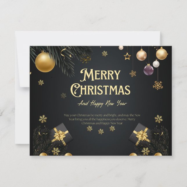 TARJETA FESTIVA NAVIDADES 9 (Anverso)