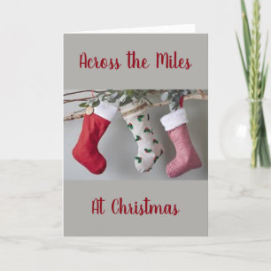 TARJETA FESTIVA NAVIDADES *A TRAVÉS DE LOS MILLAS*