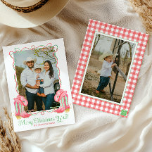 Navidades acuarelas de campo Foto de bots de vacun