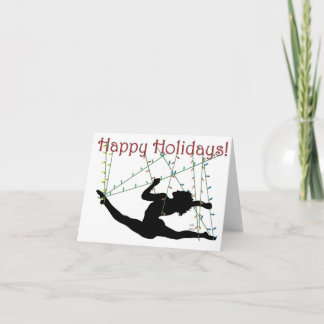 Tarjeta Festiva Navidades aéreos