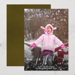 Tarjeta Festiva Navidades alegres festejan estrellas de festividad