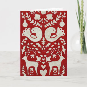 Tarjeta Festiva Navidades Alegría II